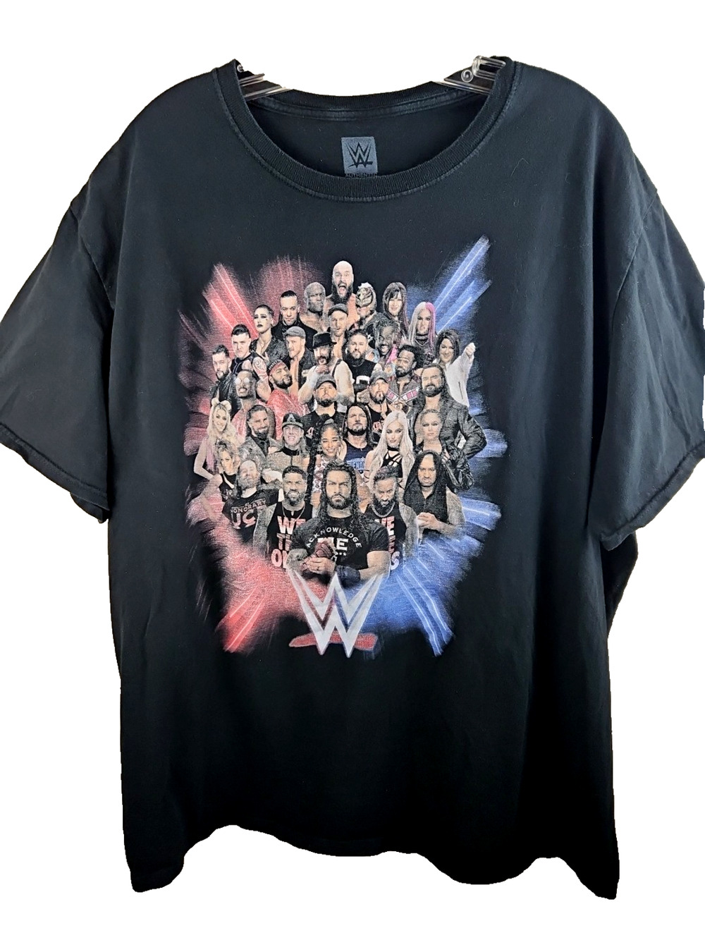 WWE Tee Shirt size 2X Smackdown Superstars Black XXL I was there